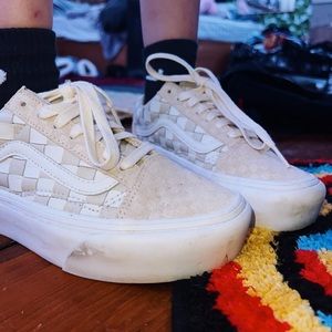 Vans Woven Old Skool Platform Shoes Women’s Size 6